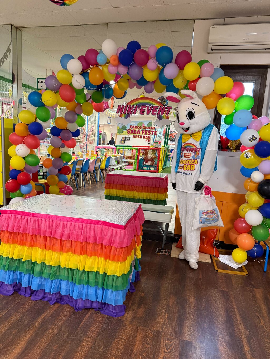 L?area destinata ai compleanni