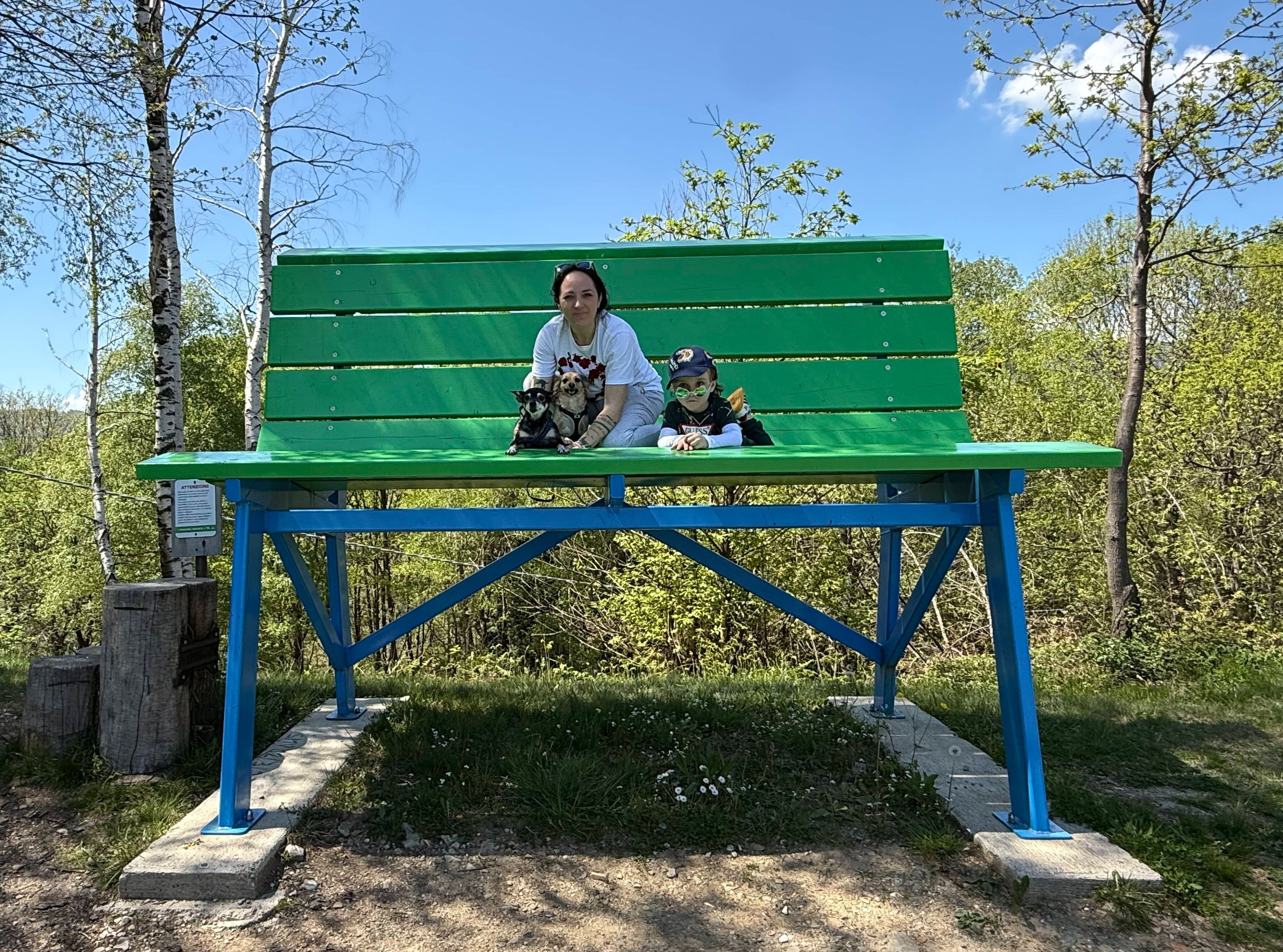 Gita alla panchina gigante di Gignese (VB)