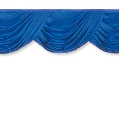 Ventaglio con code Mantovana a 3 ranche a ventaglio con code laterali Ventaglio con code Mantovana a 3 ranche a ventaglio con code laterali