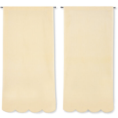 Tenda a vetro tesa con passante Tenda a vetro con passante superiore per bastoncino, rimane tesa. Tenda semplice, si può 'addolcire'