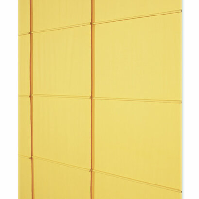 Pannello Teso Steccato Tendaggio semplice, formato da pannelli tessili che scorrono uno sopra l'altro grazie ad un binario