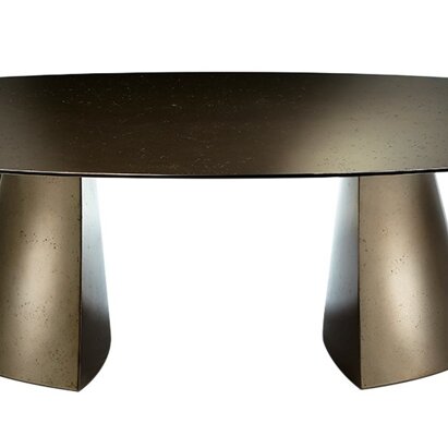 Tavolo in METALLO Per qualcosa di più insolito potresti considerare metalli come il bronzo, l'alluminio, l'acciaio, ec