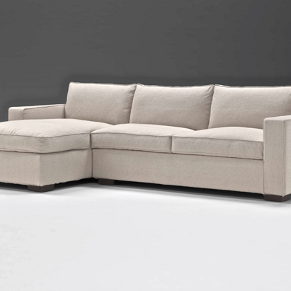 Divano 'CONTEMPORANEO' con Corner Divano dalle linee pulite, contemporaneo, a 2 o 3 posti con corner per allungare le gambe, misure va