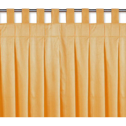 Tenda con 'Torrette a Pieghe Fisse' Telo arricciato a pieghe fisse, con torrette passanti. Tenda adatta ad ambienti informali, country,