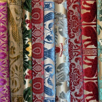 Velluto operato seta cotone Una casa senza tessuto è solo una casa