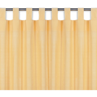 Tenda con 'Torrette' Telo teso con torrette passanti - Rapporto di arricciatura: 200% / 250%