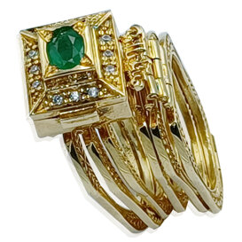 Anello che diventa bracciale, clicca