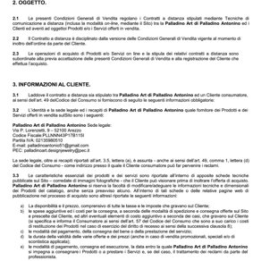 Condizioni di vendita