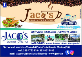JACO'S SERVIZI TURISTICI CASTELLANETA MARINA, GINOSA MARINA