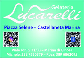 Gelateria Lucarelli Castellaneta Marina e Ginosa Marina