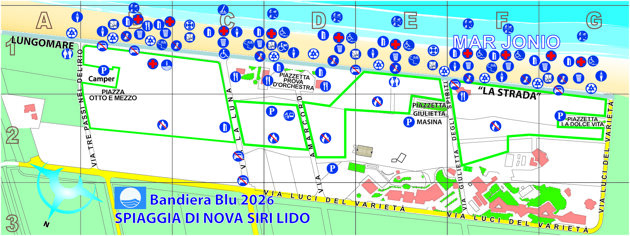 Mappa Nova Siri Lido Mappa Nova Siri Lido