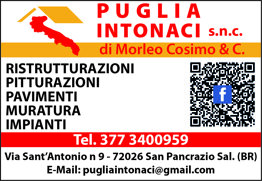 Puglia Intonaci San Pancrazio Salentino