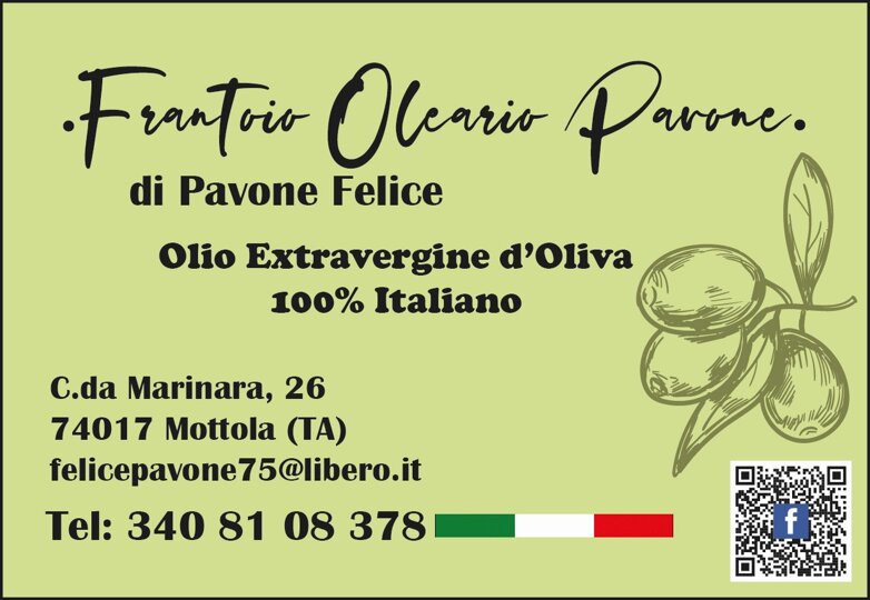 Frantoio Oleario pavone Mottola