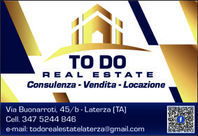 TO DO REAL ESTATE LATERZA