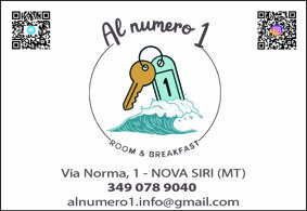 Al Numero1 Room & Breakfast Nova Siri
