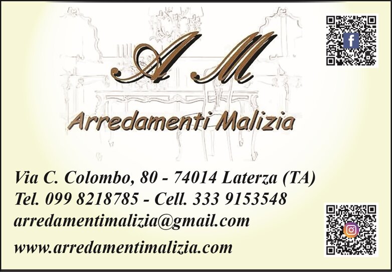 Arredamenti Malizia Mottola 