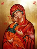 madonna-della-tenerezza-con-bambino-icona-sacra-dipinta-a-mano-su-legno