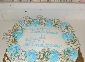 Torta battesimo classica Rimini 