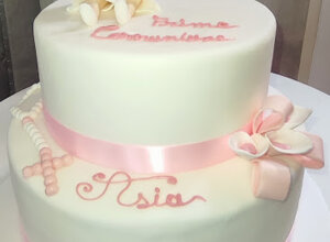 Torta comunione pasta di zucchero Rimini 
