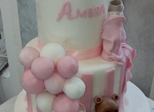 Torta battesimo bimba Rimini