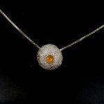 ciondolo-in-trama-e-quarzo-citrino