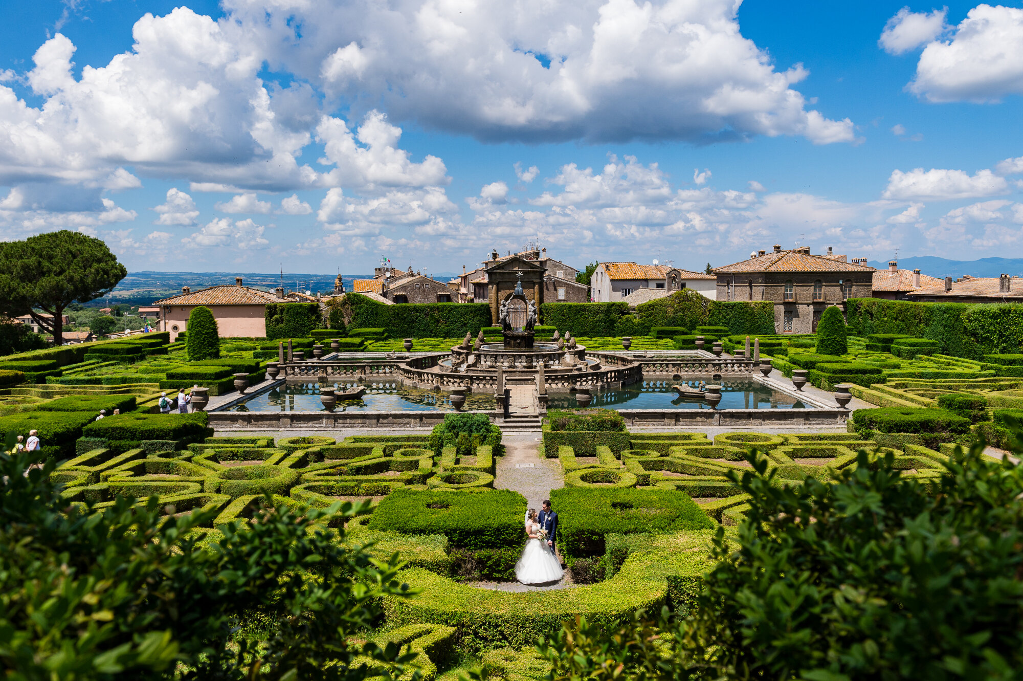 Matrimonio a Villa Lante (Bagnaia)
