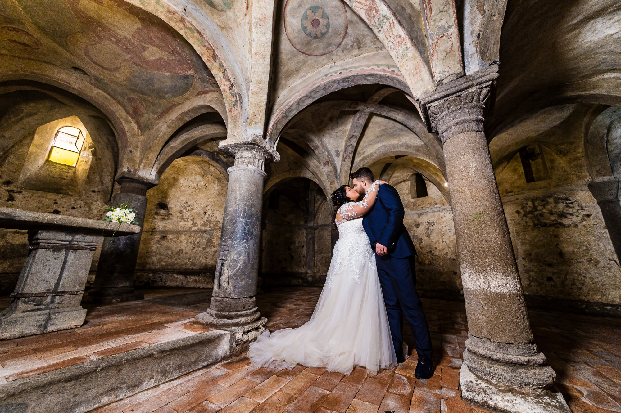 Matrimonio nella cripta della Chiesa di San Francesco a Vetralla