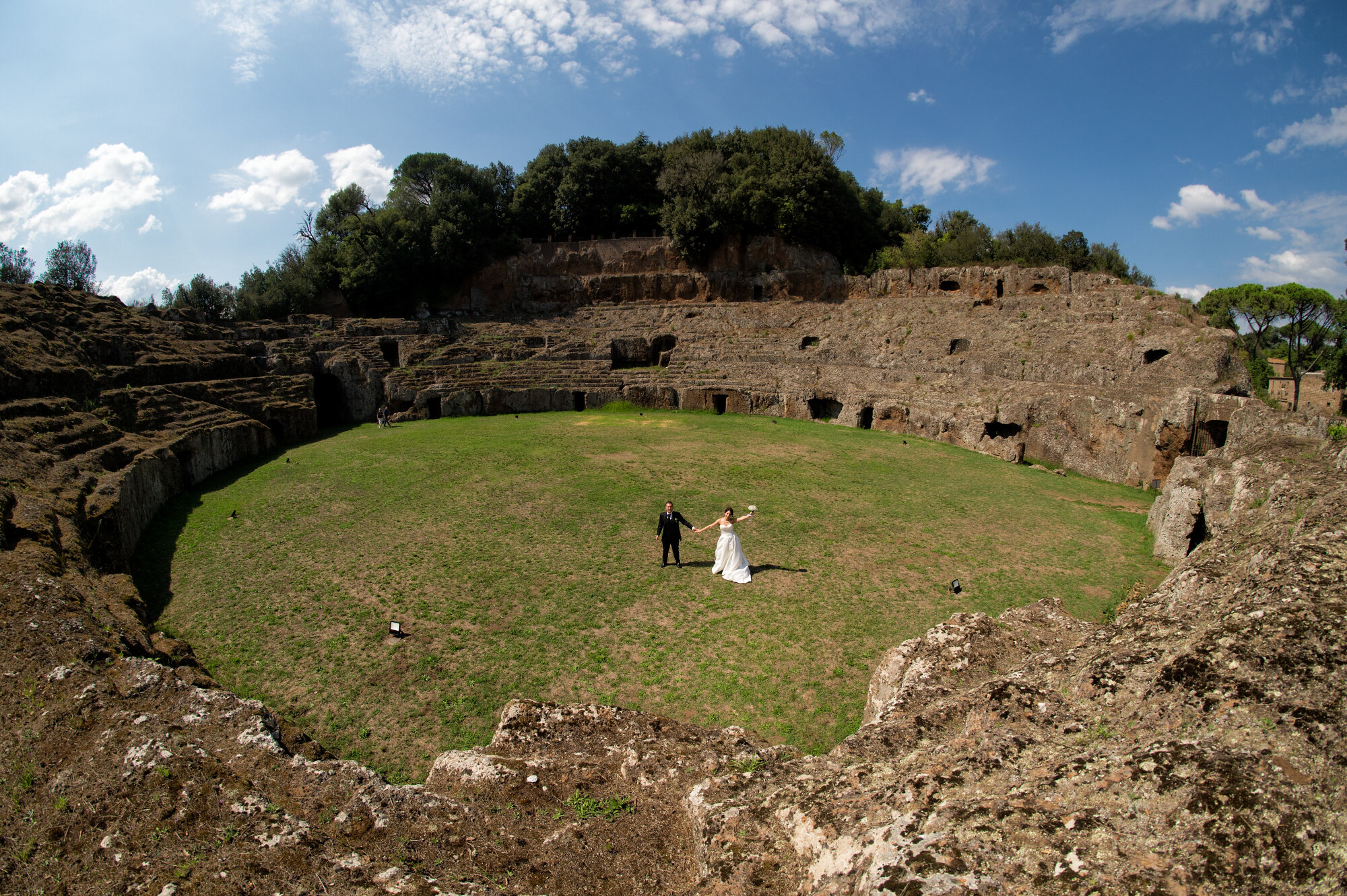 Matrimonio all'Anfiteatro di Sutri