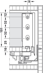 art-55222522-spondina-in-metallo-slim-a-16128-350-mm