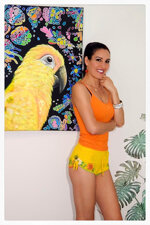 sun-parrot-pappagallo-dipinto