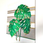 foglie-di-monstera-dipinto