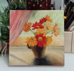 gerbere-fiori-dipinto