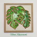 monstera-dipintopainting