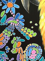 sun-parrot-pappagallo-dipinto