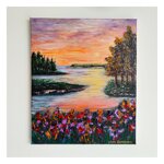 paesaggio-al-tramonto-dipinto