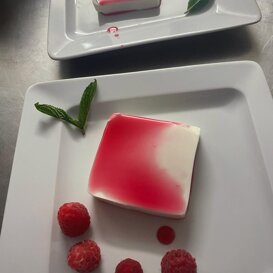 Panna cotta all'ibisco by 