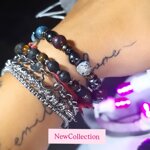 bracciali-elastici-perle-colorate