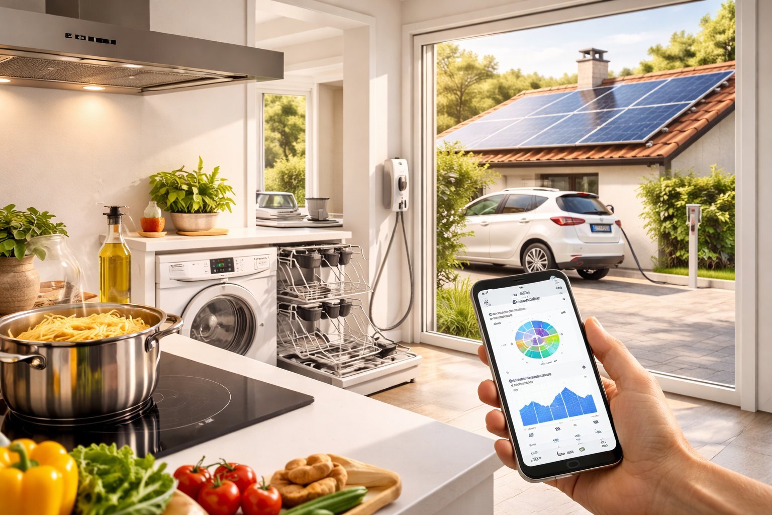 Autoconsumo: 7 strategie pratiche per utilizzare più energia prodotta in casa (Giugno)