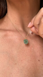 collana-pom-poms-verde-acqua