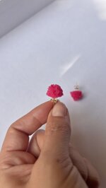 pom-poms-rosa-lampone