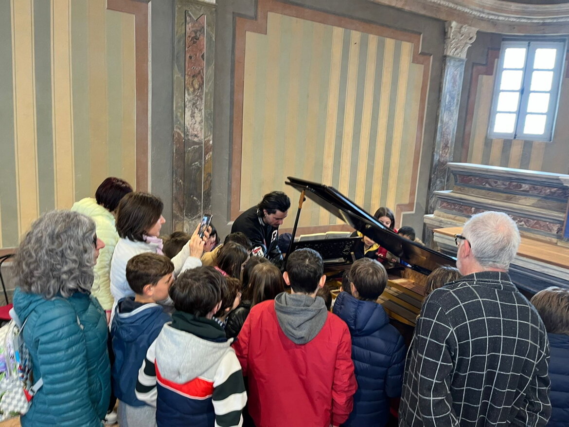 Bambini in visita