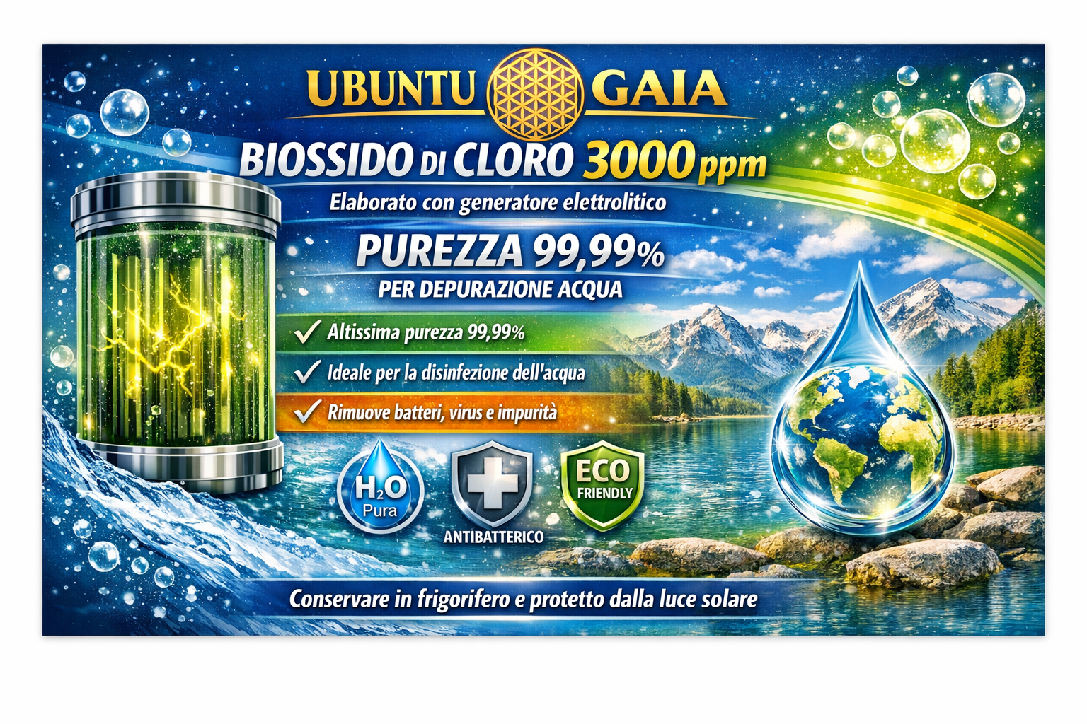 Cos'&egrave; il Diossido di Cloro "CDS"?