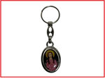 st-philomena-keychain-in-silver-metal