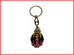 st-philomena-keychain-in-gilded-metal