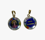 st-philomena-original-murano-glass-medal