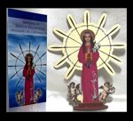 wooden-statue-of-st-philomena-with-prayer