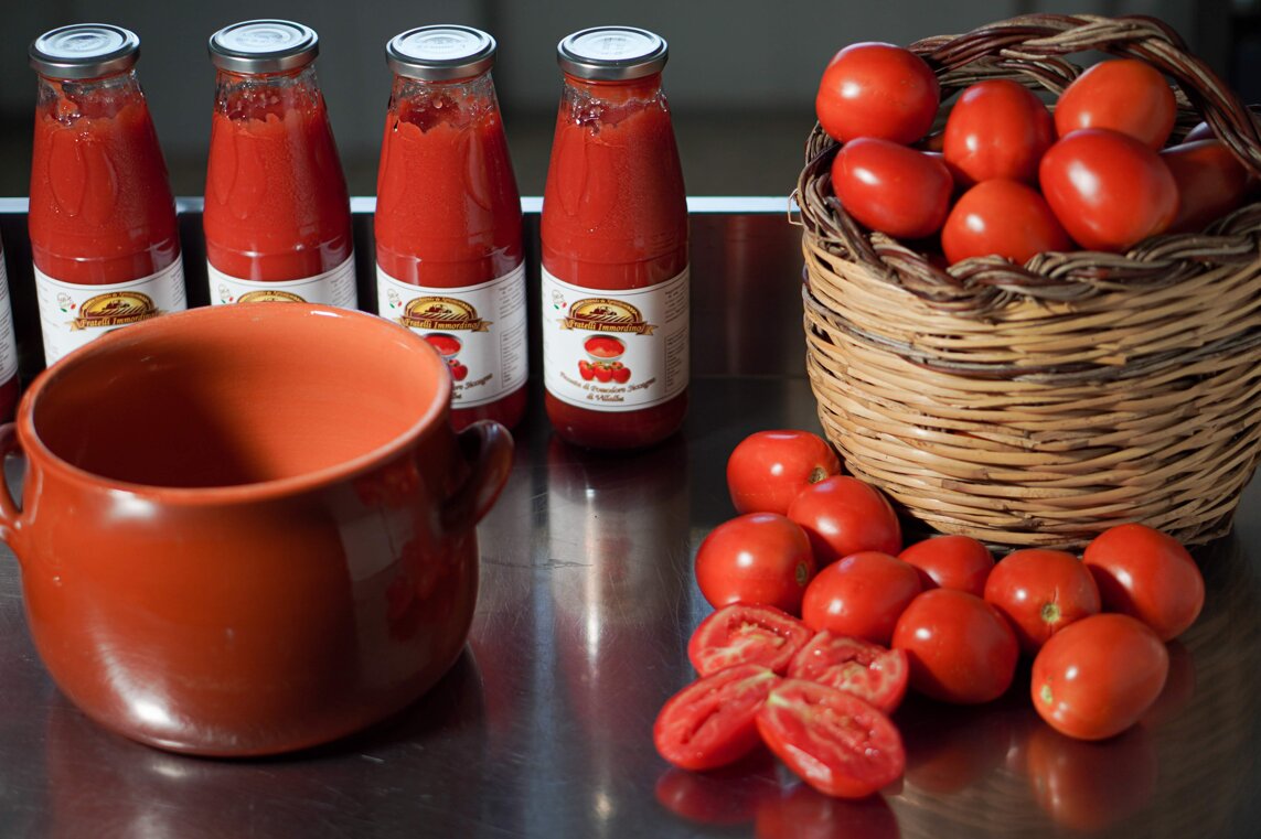 Prodotti azienda immordino pomodoro siccagno