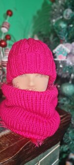 cappello-con-scaldacollo-double-face-fucsia