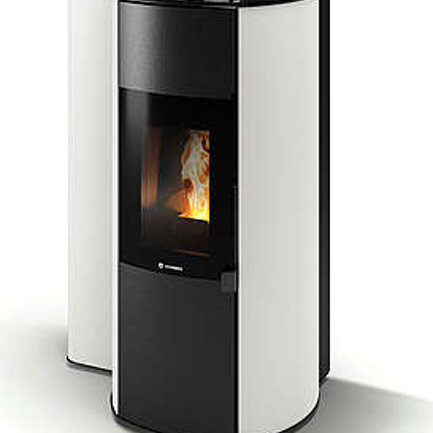 CS Thermos Eco Cippatina 12 Stufa a Cippattino/Pellet/Biomassa Aria-Canalizzabile Kw>11