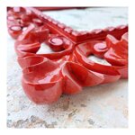 specchiera-o-cornice-grace-rettangolare-rosso-lucido